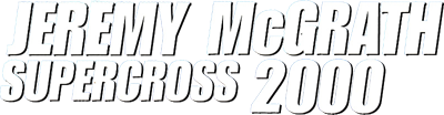 Jeremy McGrath Supercross 2000 logo for Sega Dreamcast